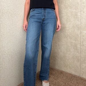 Levi’s Ribcage Straight Ankle